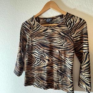 Vintage no boundaries animal print
